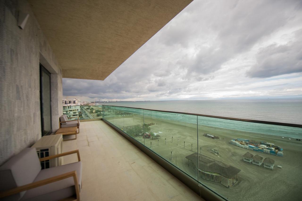 Luxury Promenada Apartment - Frontal Beachfront Mamaia Nord Năvodari Εξωτερικό φωτογραφία