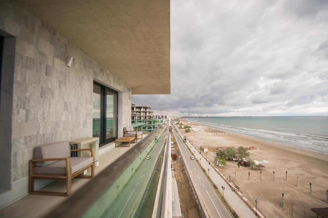 Luxury Promenada Apartment - Frontal Beachfront Mamaia Nord Năvodari Εξωτερικό φωτογραφία