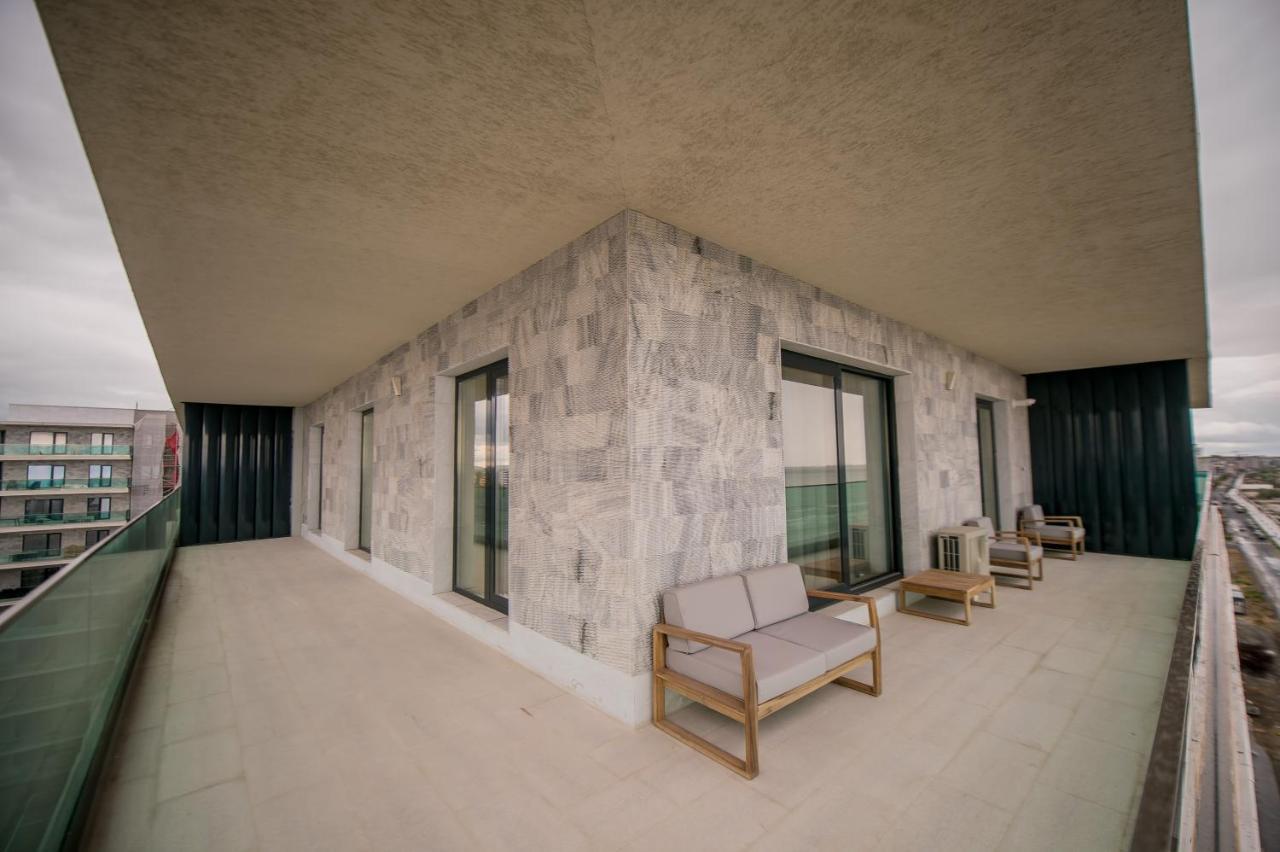 Luxury Promenada Apartment - Frontal Beachfront Mamaia Nord Năvodari Εξωτερικό φωτογραφία