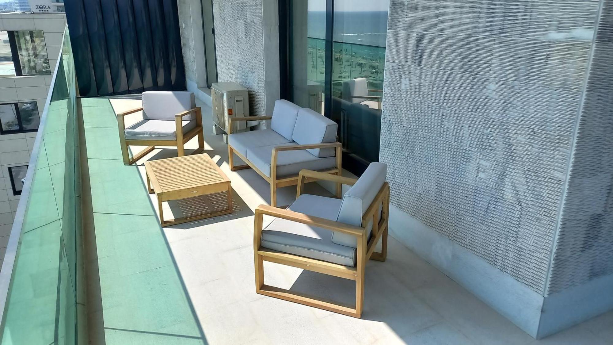 Luxury Promenada Apartment - Frontal Beachfront Mamaia Nord Năvodari Εξωτερικό φωτογραφία